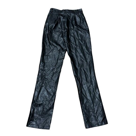 White Fox Boutique Vegan Leather Pants - Picture 6 of 7